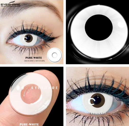 Pure White Eyeshare